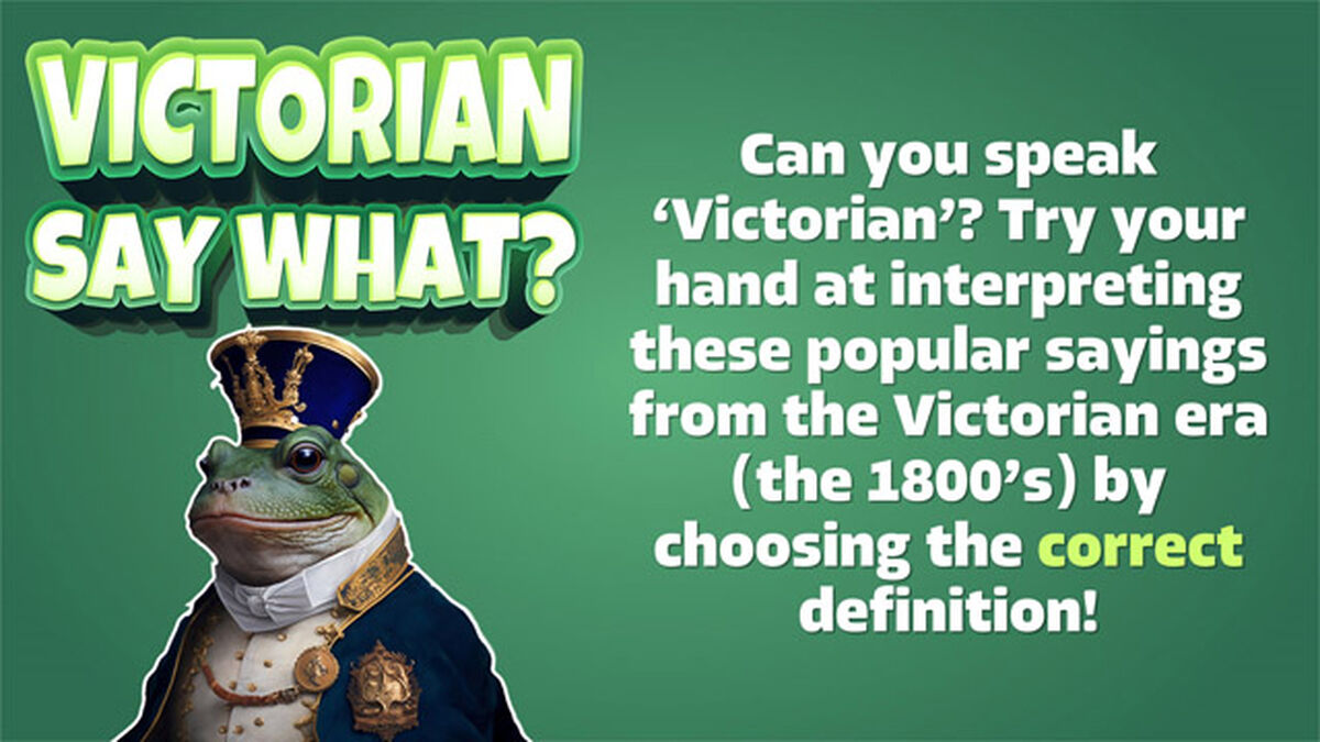 Victorian Say What? image number null